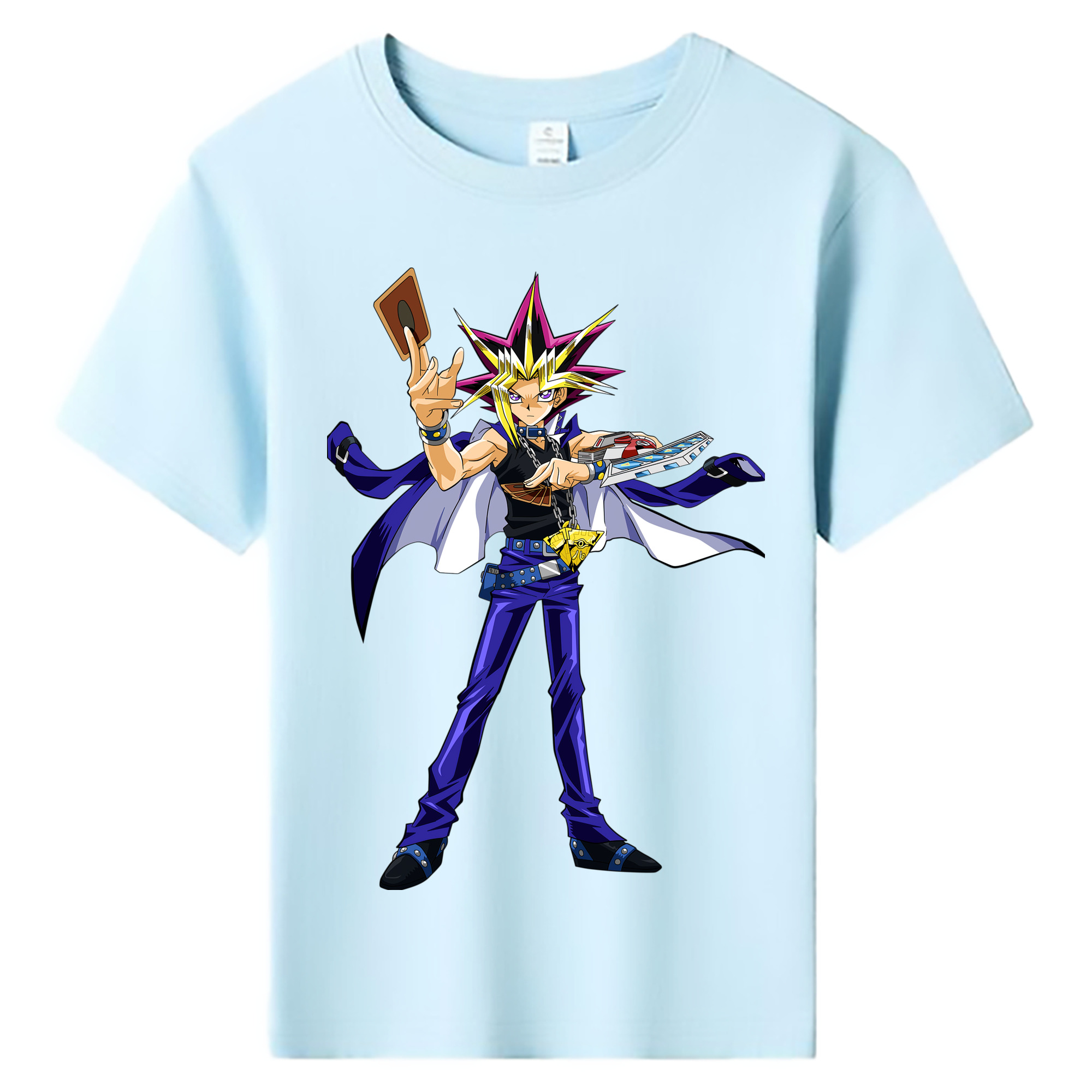 （画像用） 遊☆戯☆王 Yu-Gi-Oh! 綿100％キッズTシャツ（フロントプリント）